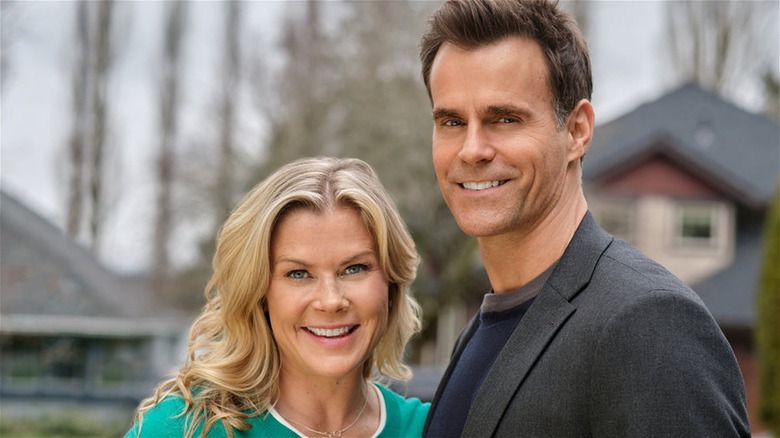 Alison Sweeney and Cameron Mathison Hallmark movie