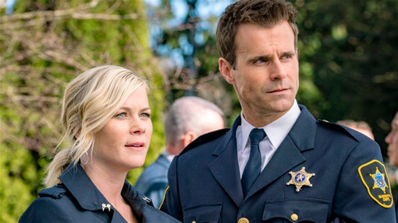 Alison Sweeney and Cameron Mathison Hallmark movie