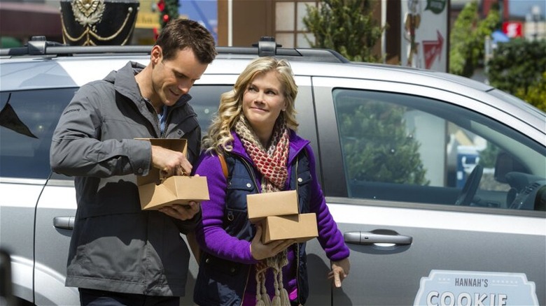 Alison Sweeney and Cameron Mathison Hallmark movie