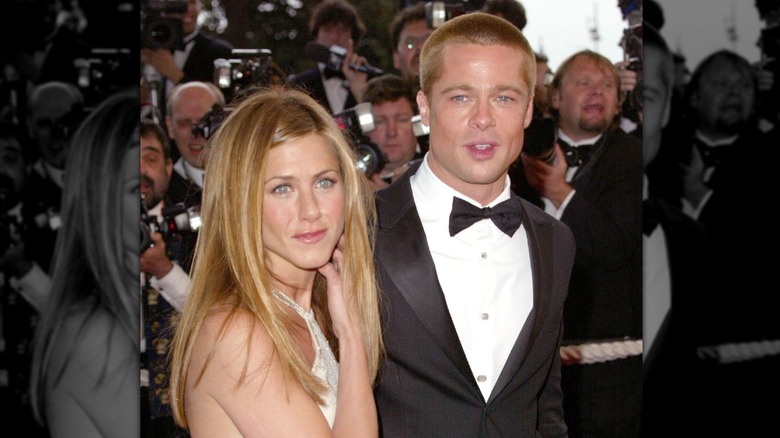 Brad Pitt Jennifer Aniston photographers