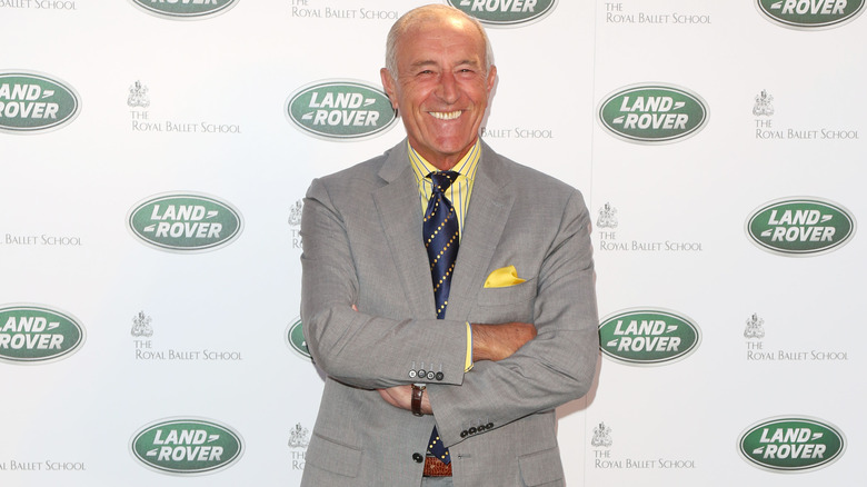 Len Goodman smiling