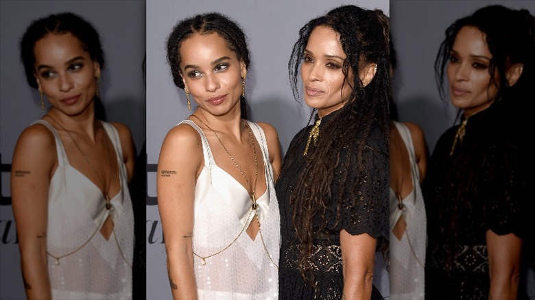 Lisa Bonet with Zoe Kravitz