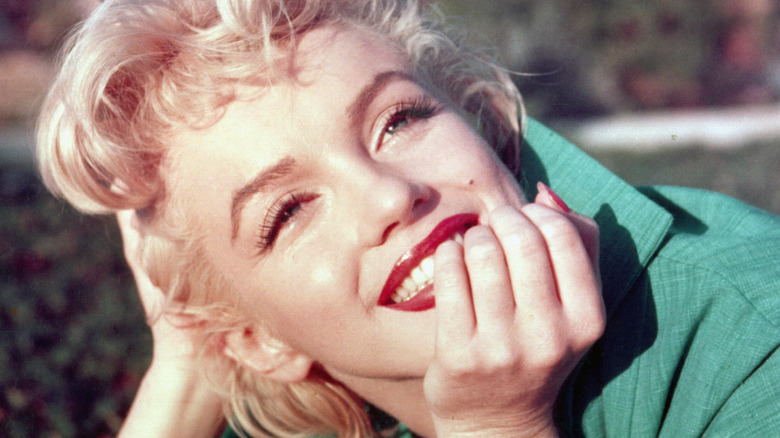 Marilyn Monroe smiling