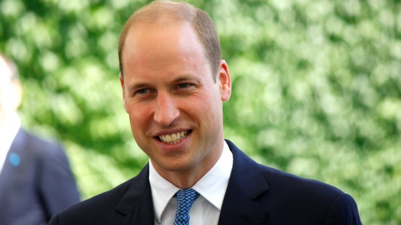 Prince William smiling