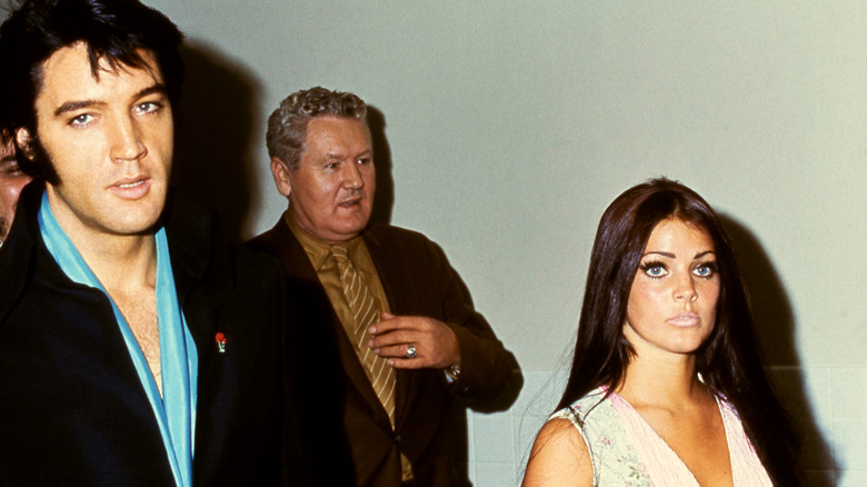 Elvis Presley and Priscilla Presley in 1970