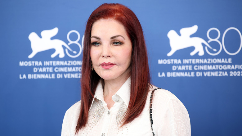 Priscilla Presley at the Venice Film Festival