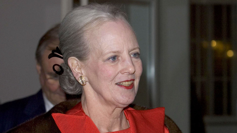 Close-up of Queen Margrethe