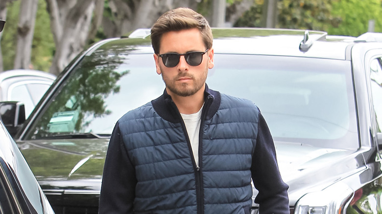 Scott Disick wearing shades