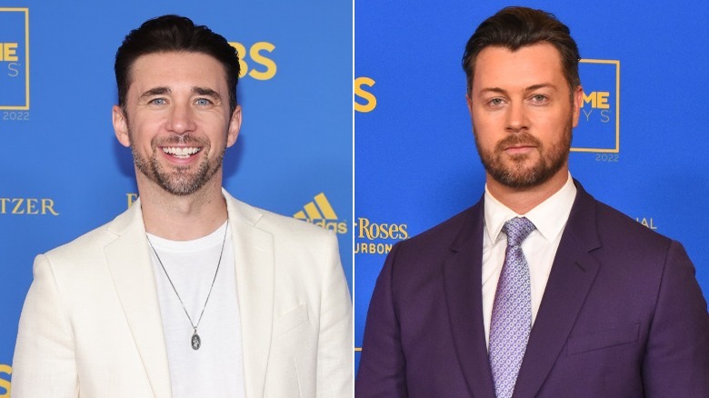 DOOL actors Billy Flynn and Dan Feuerriegel on the red carpet. 