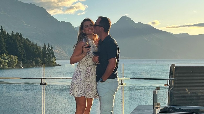 Michelle Money and Mike Weir in New Zealand