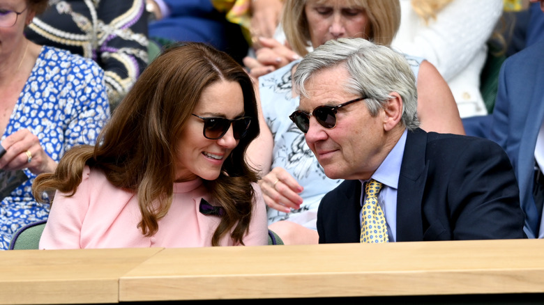 Kate and Michael Middleton at Wimbledon 