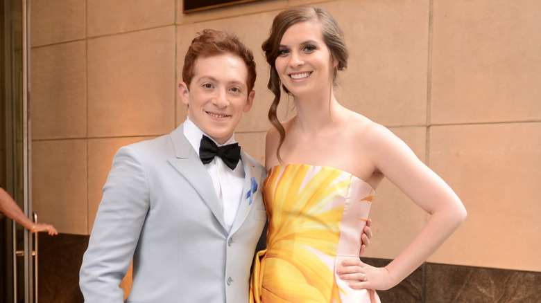 Ethan Slater and Lilly Jay at Tony Awards