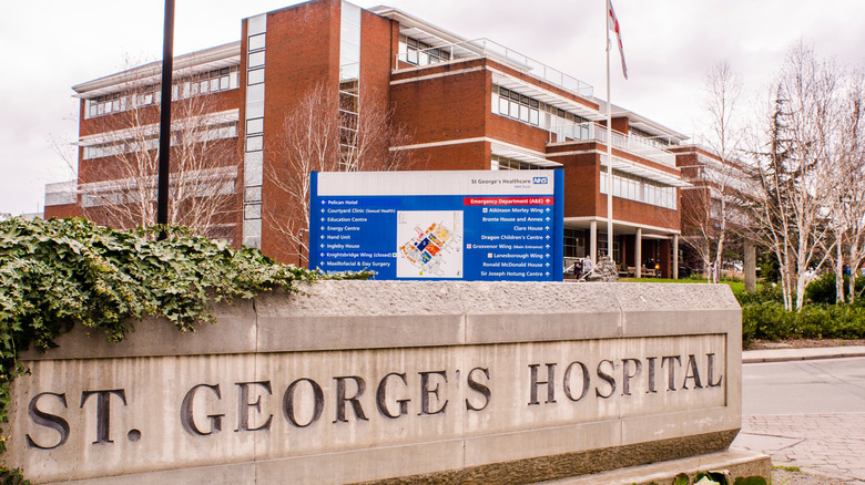 St. George's Hospital in Tooting, London