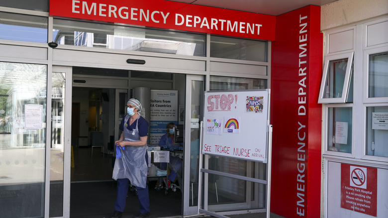 Frimley Park NHS emergency department