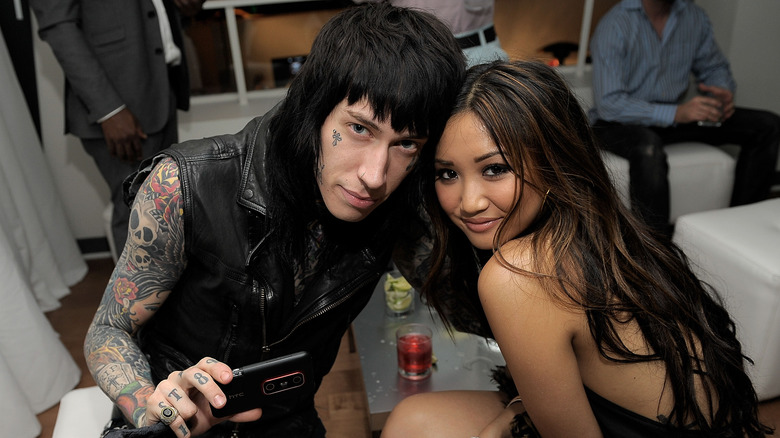 Trace Cyrus and Brenda Song