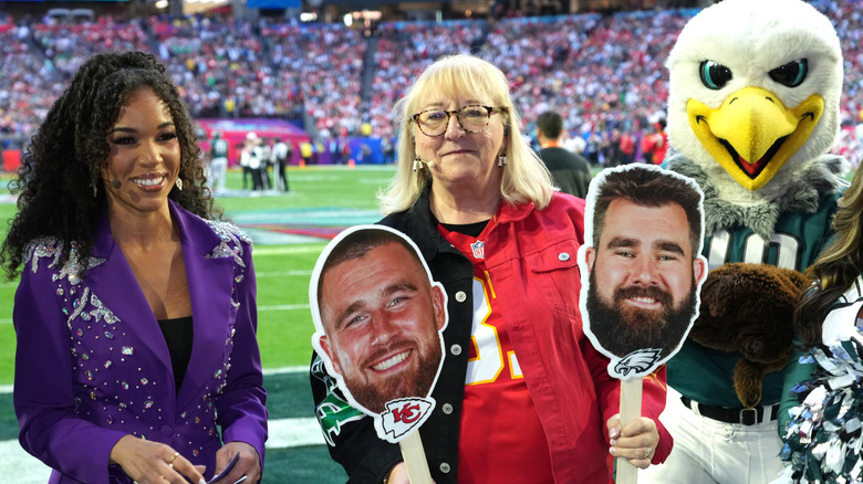 Donna Kelce at Super Bowl 2023