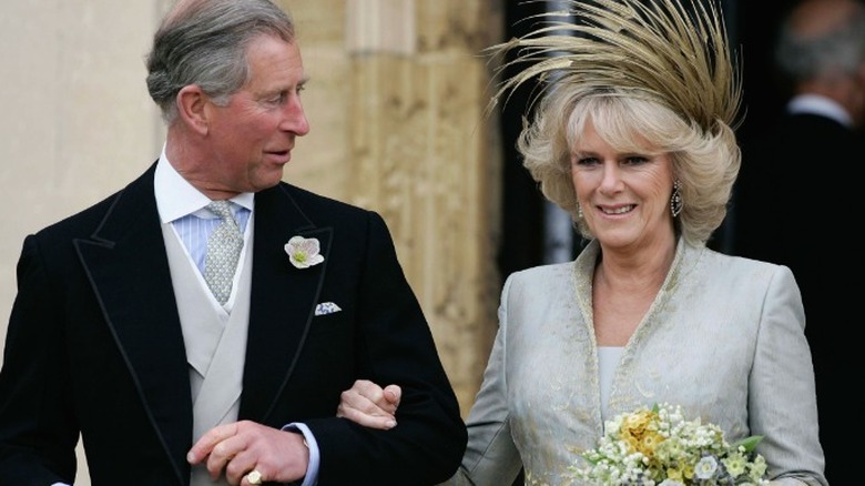 Camilla Parker Bowles and King Charles' wedding