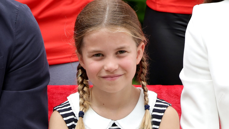 Princess Charlotte closeup smiling