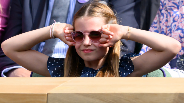 Princess Charlotte at Wimbledon 