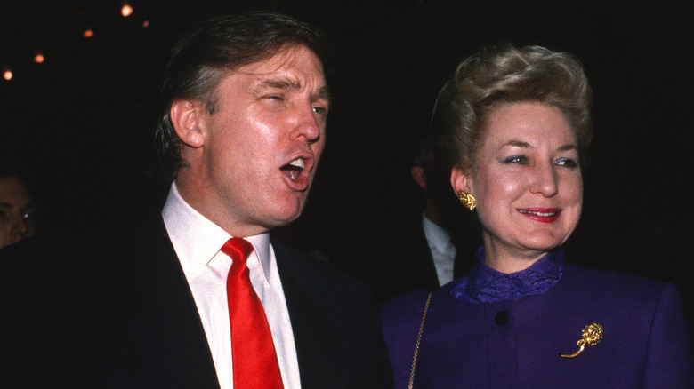 Maryanne Trump Barry with Donald Trump