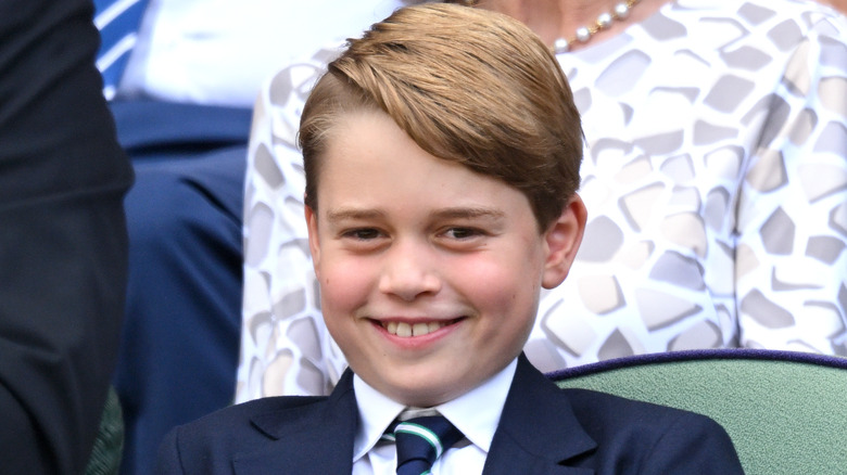 Prince George smiling 