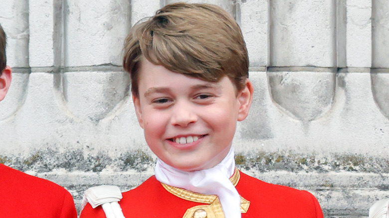 Prince George smiling 