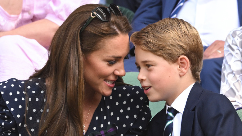 Princess Catherine and Prince George 