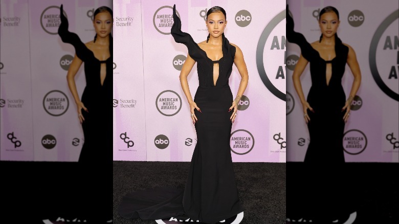 Karrueche Tran on the red carpet