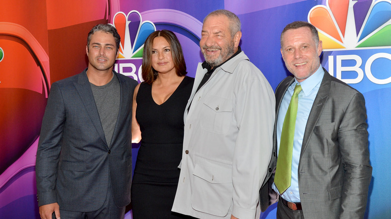 Mariska Hargitay, Dick Wolf, Jason Beghe