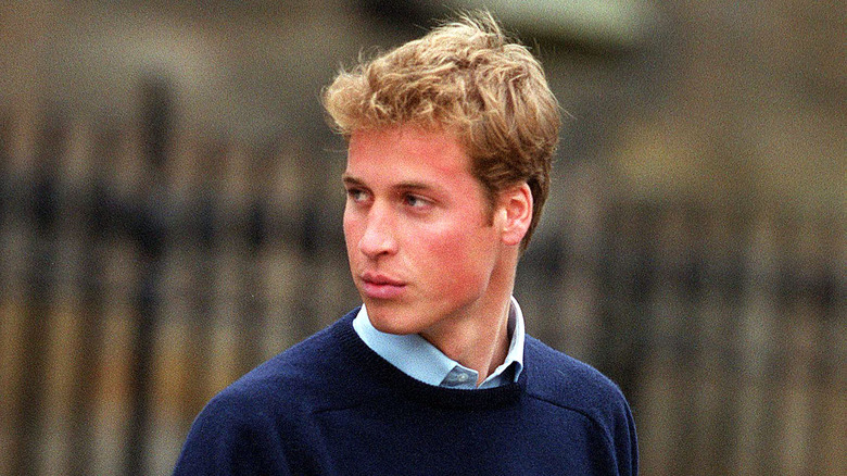 Prince William looking off to the side