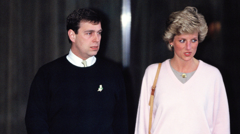 Prince Andrew, Princess Diana