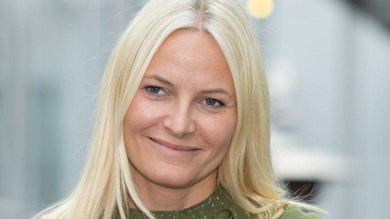 Princess Mette-Marit smiling