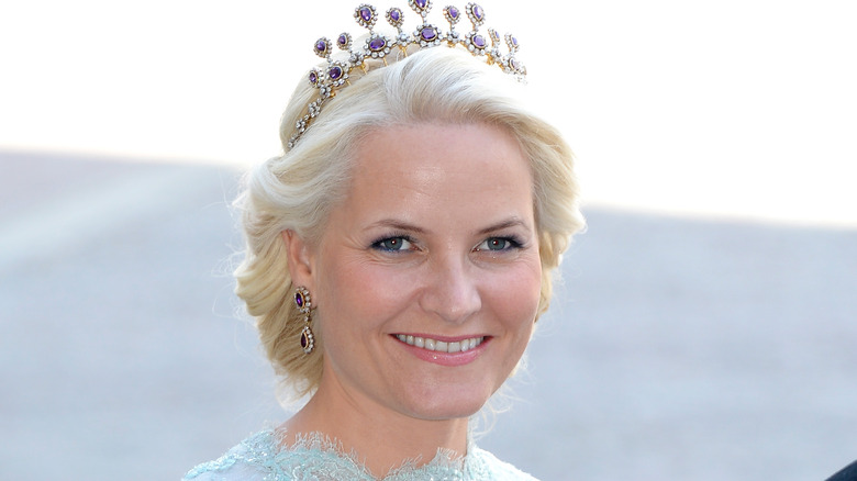 Princess Mette-Marit smiling