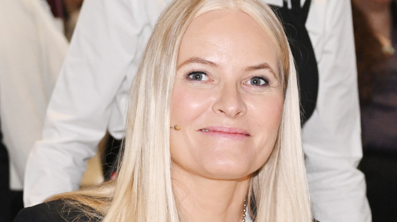 Princess Mette-Marit smiling