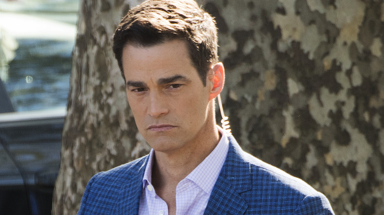 Rob Marciano during a broadcast 