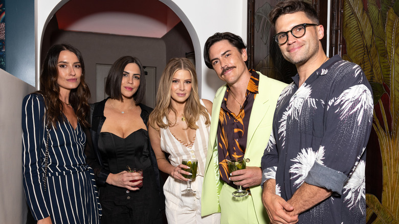 Cast of Vanderpump Rules posing