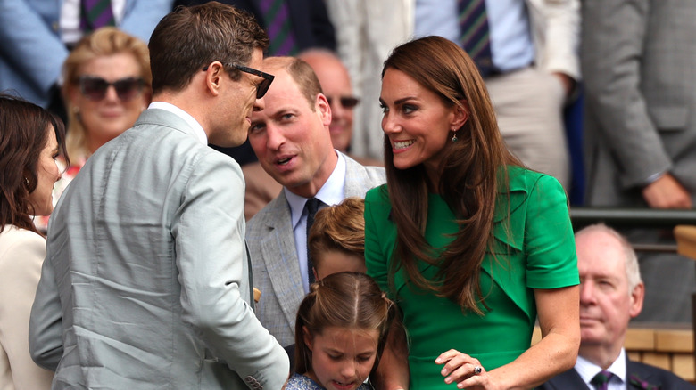 The Wales family meeting James Norton 