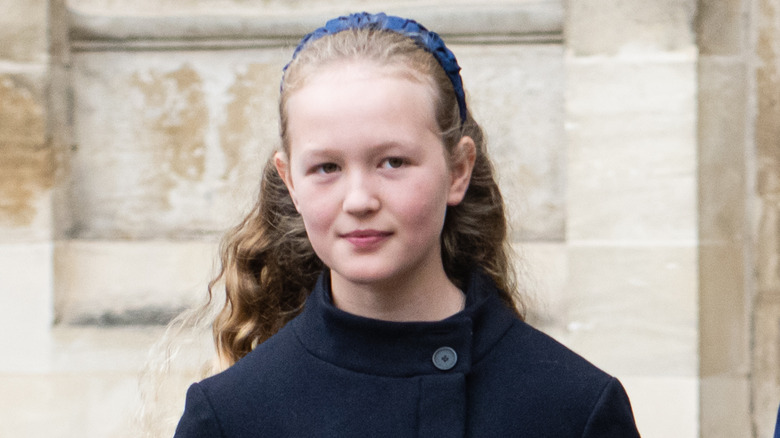 Savannah Philips in headband