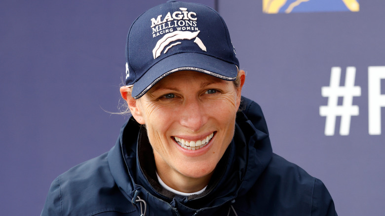 Zara Tindall smiling