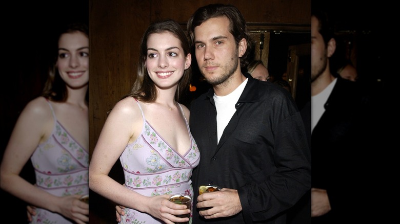 Anne Hathaway with Scott Sartiano