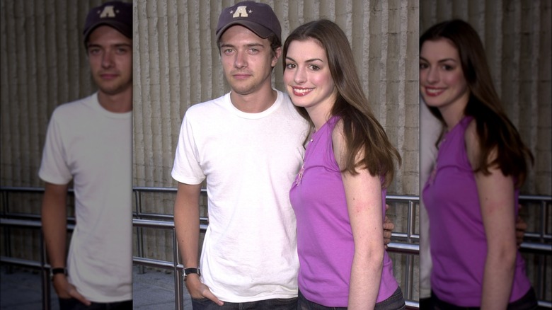 Topher Grace and Anne Hathaway