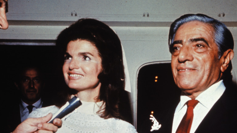 Jackie Kennedy and Aristotle Onassis