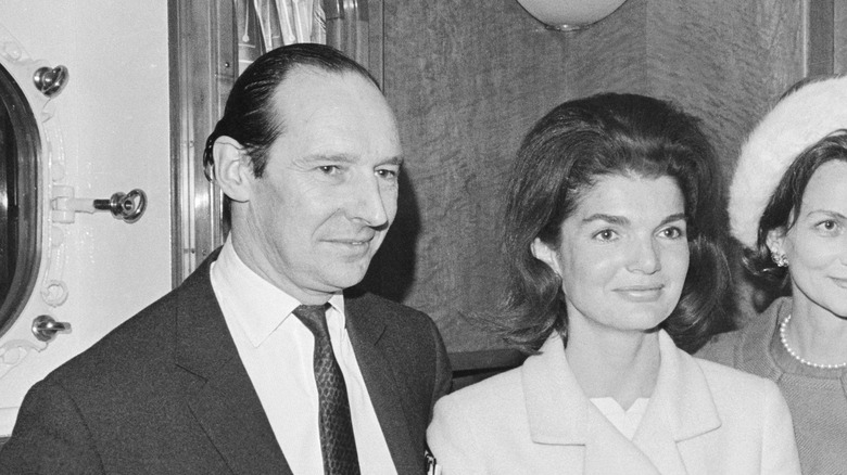 Lord Harlech and Jackie Kennedy