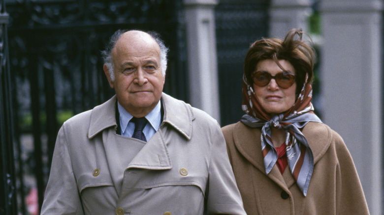 Maurice Tempelsman and Jackie Kennedy