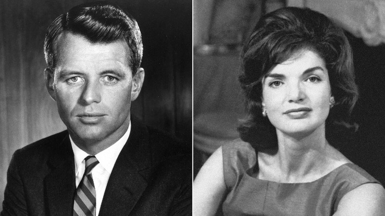 Robert Kennedy and Jackie Kennedy