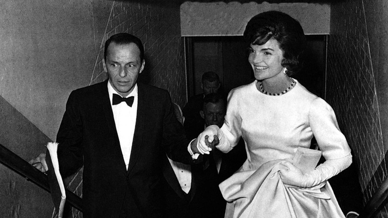 Frank Sinatra and Jackie Kennedy