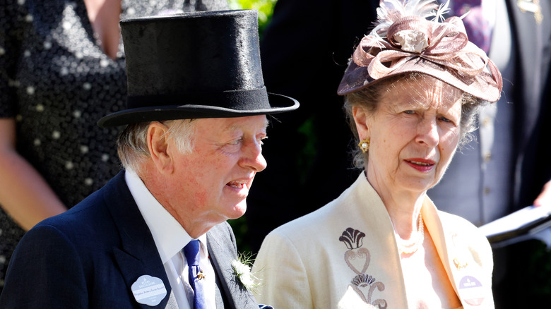 Princess Anne and Andrew Parker Bowles at event 