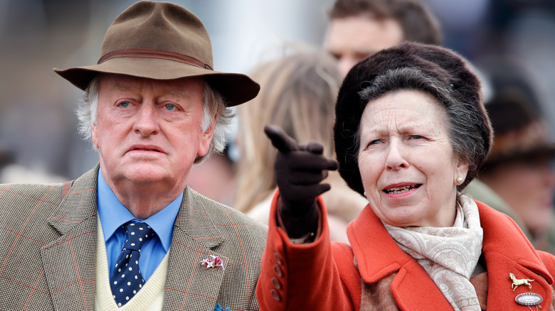 Princess Anne and Andrew Parker Bowles at event 