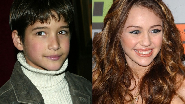 Tyler Posey and Miley Cyrus