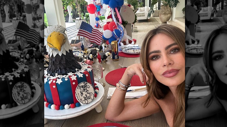 Sofia Vergara Fourth of July celebrations